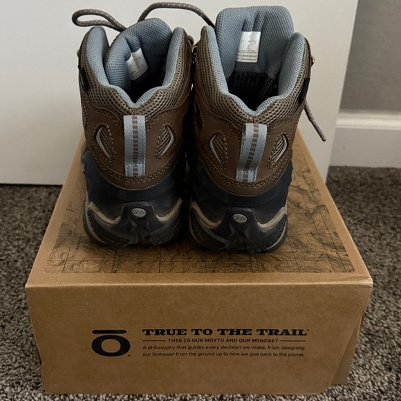 Oboz Sawtooth X Mid Waterproof Women's Hiking Boots Size 7.5 Brown - Picture 3 of 5